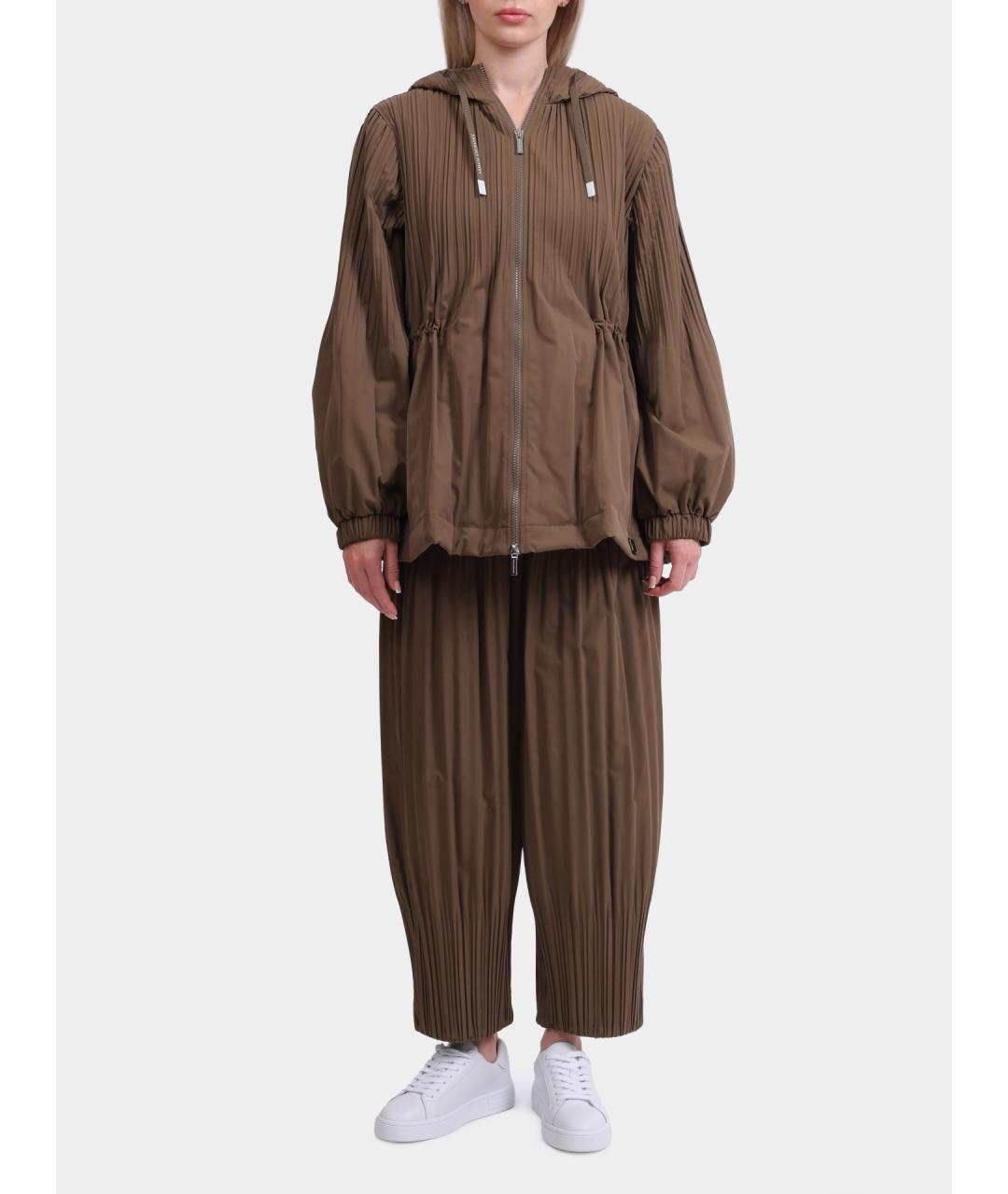 ARMANI EXCHANGE Коричневые прямые брюки, фото 2