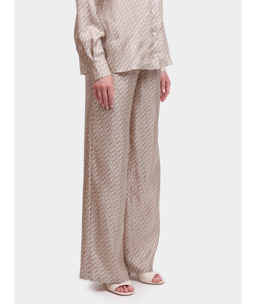 HERNO Шелковые прямые брюки, фото 3