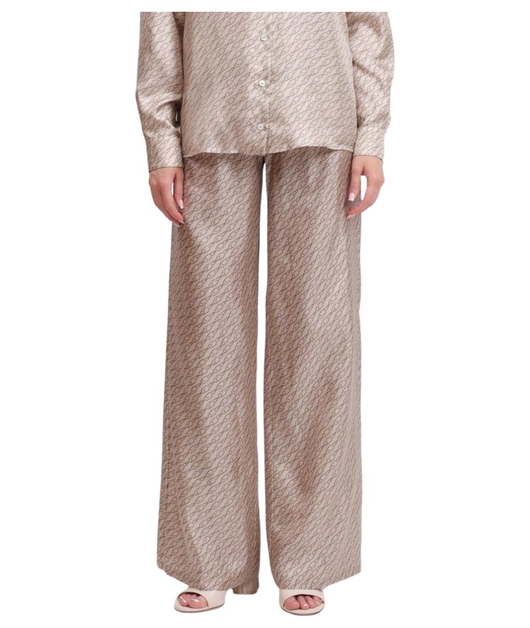 HERNO Шелковые прямые брюки, фото 1