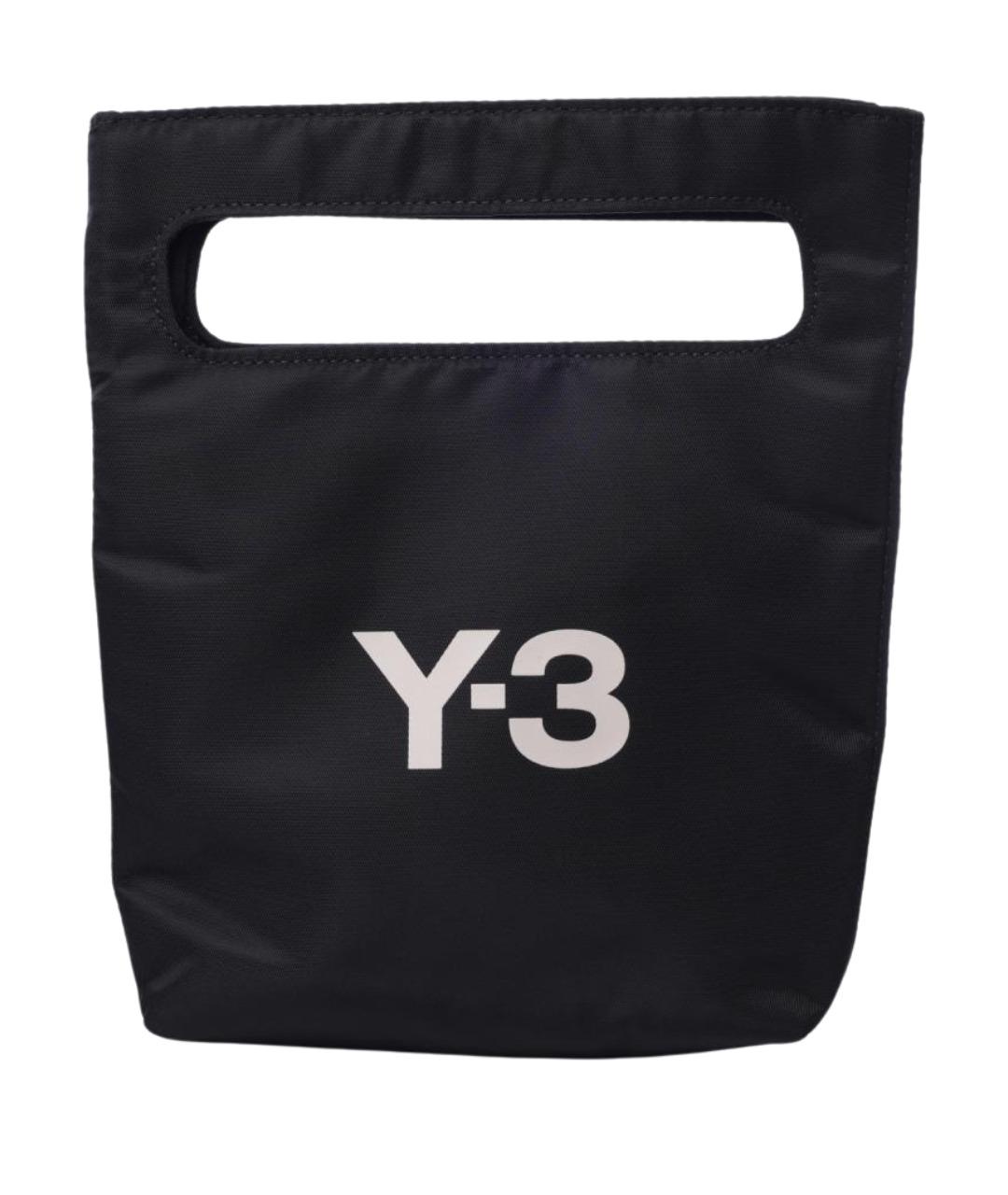 Y-3 Черная сумка с короткими ручками, фото 1