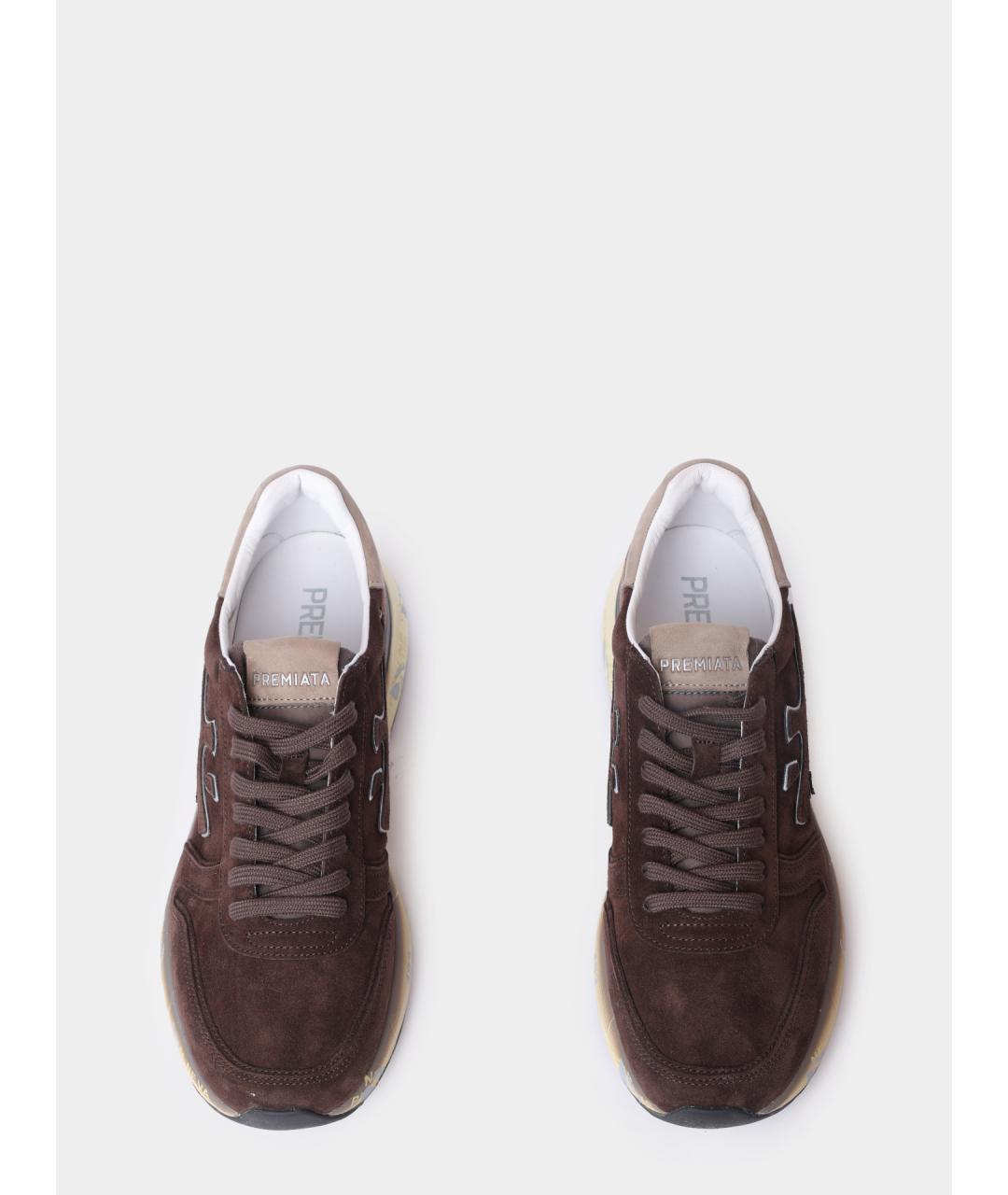 PREMIATA Замшевые низкие кроссовки / кеды, фото 3