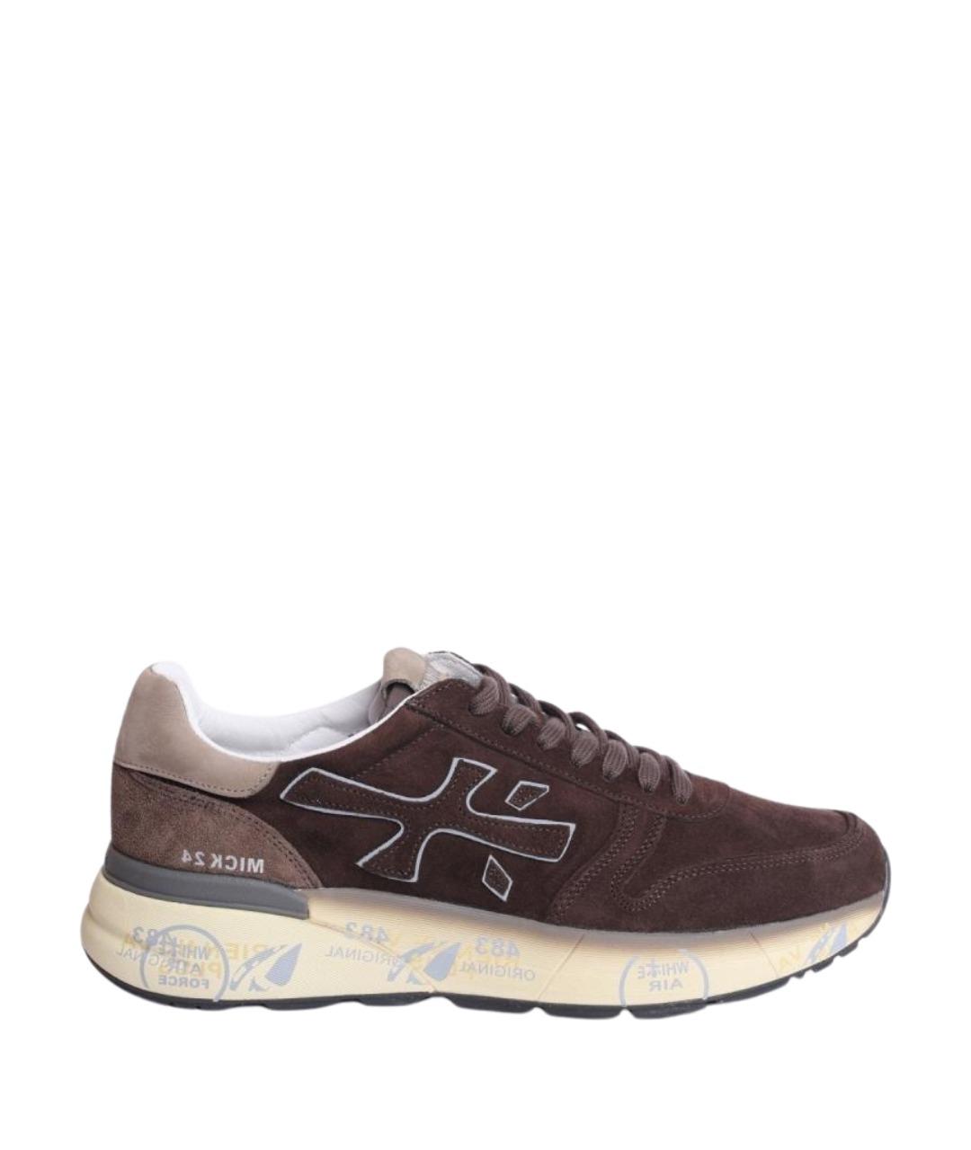 PREMIATA Замшевые низкие кроссовки / кеды, фото 1