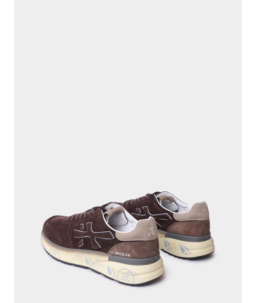 PREMIATA Замшевые низкие кроссовки / кеды, фото 5