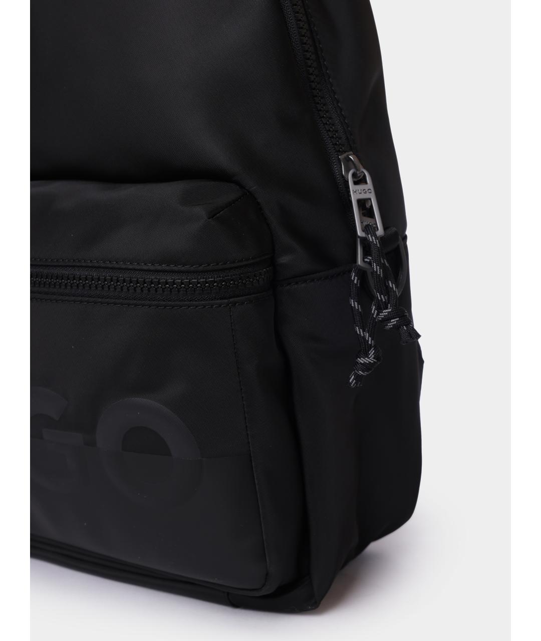 HUGO Черный рюкзак, фото 3