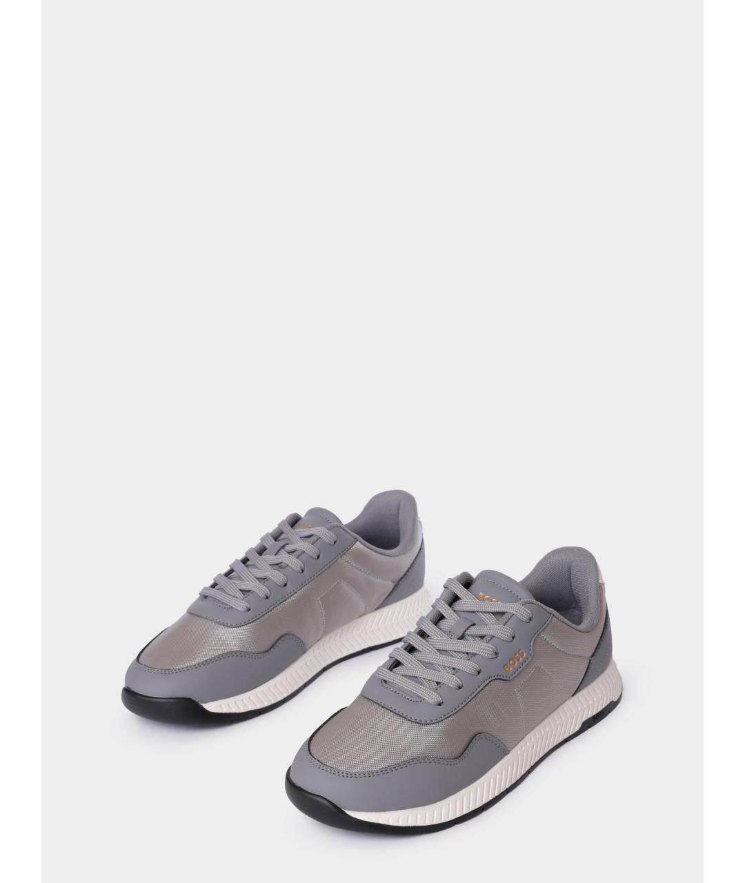 HUGO BOSS Текстильные низкие кроссовки / кеды, фото 2