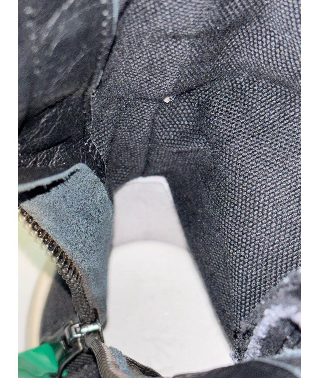 Y-3 Черные текстильные кроссовки, фото 6