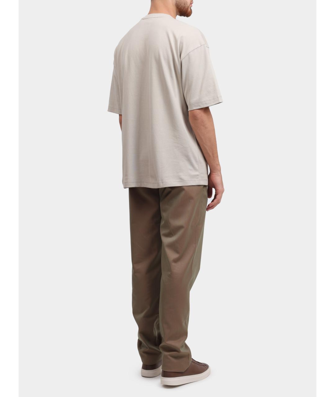 SEASE Коричневые повседневные брюки, фото 5