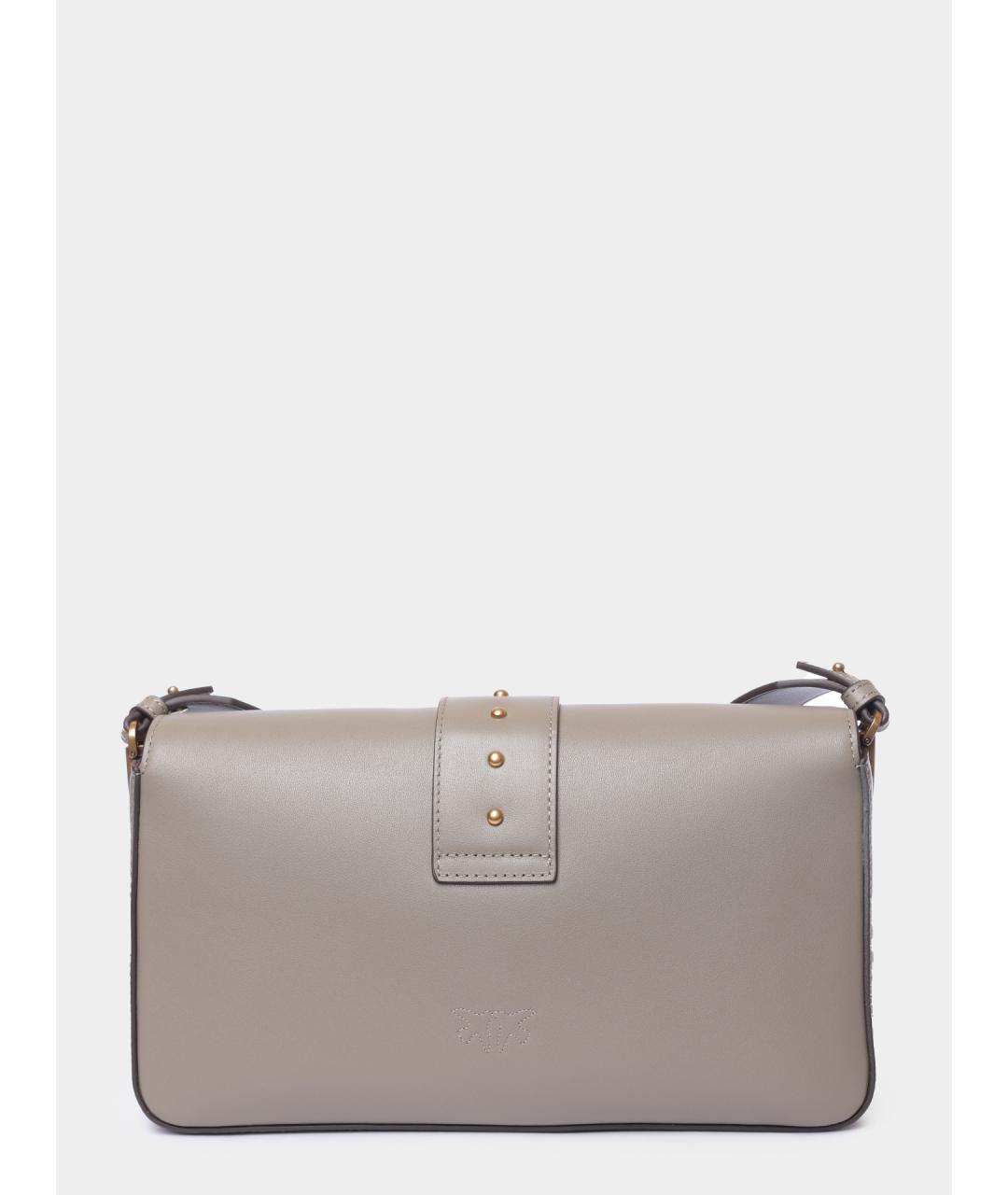 PINKO Кожаная сумка через плечо, фото 5