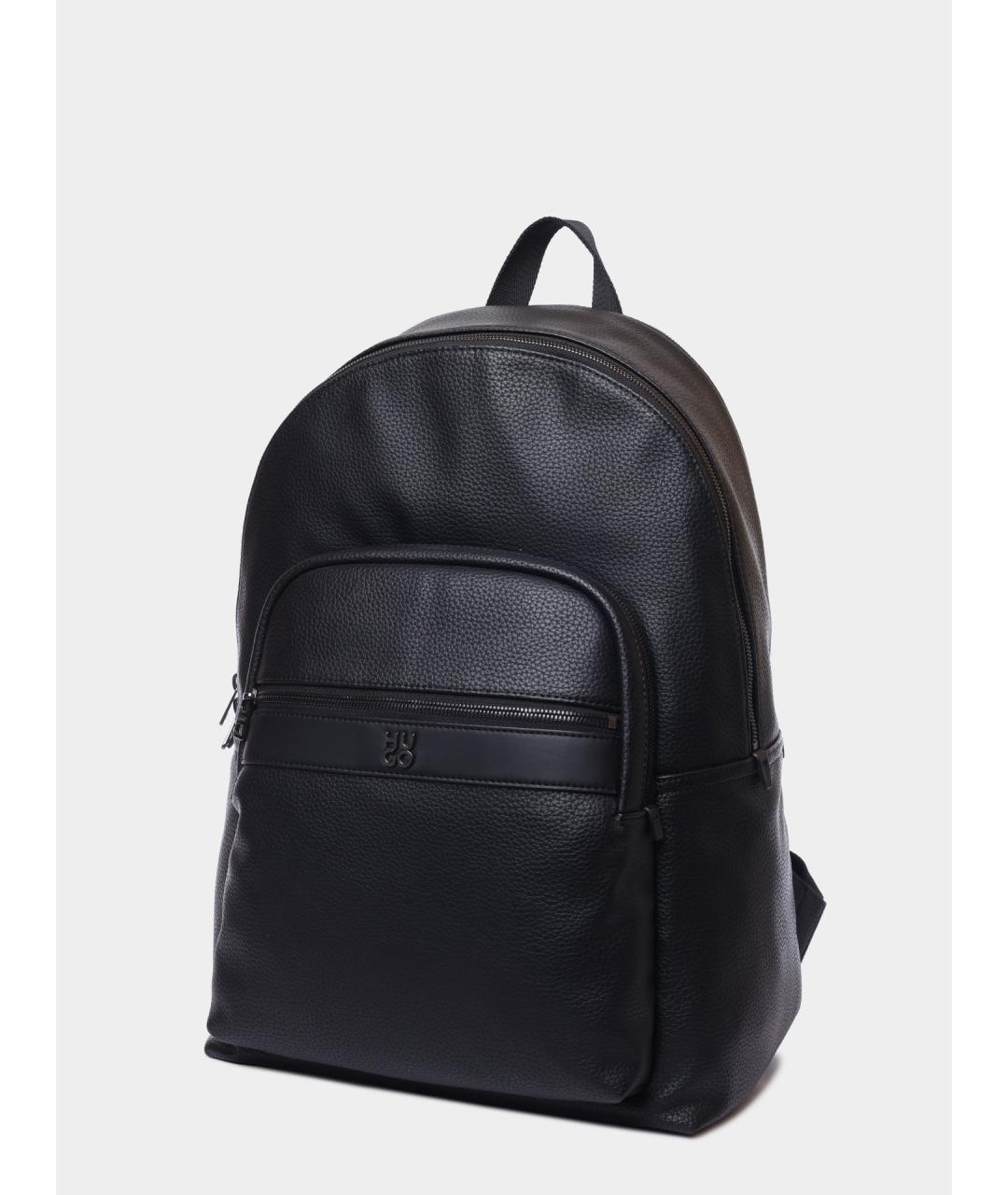 HUGO Черный рюкзак, фото 2