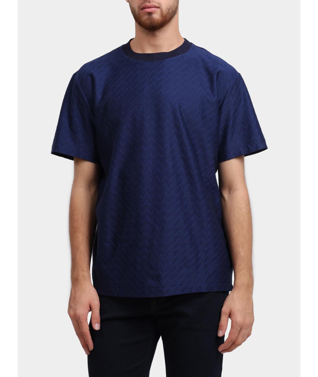 MISSONI Синяя хлопковая футболка, фото 5