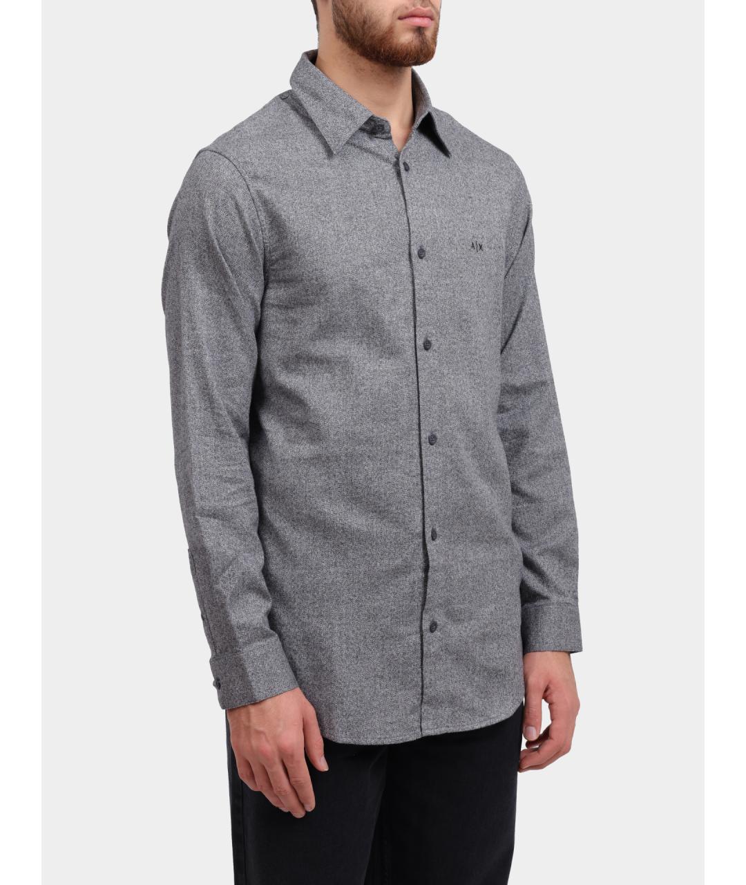 ARMANI EXCHANGE Хлопковая кэжуал рубашка, фото 3
