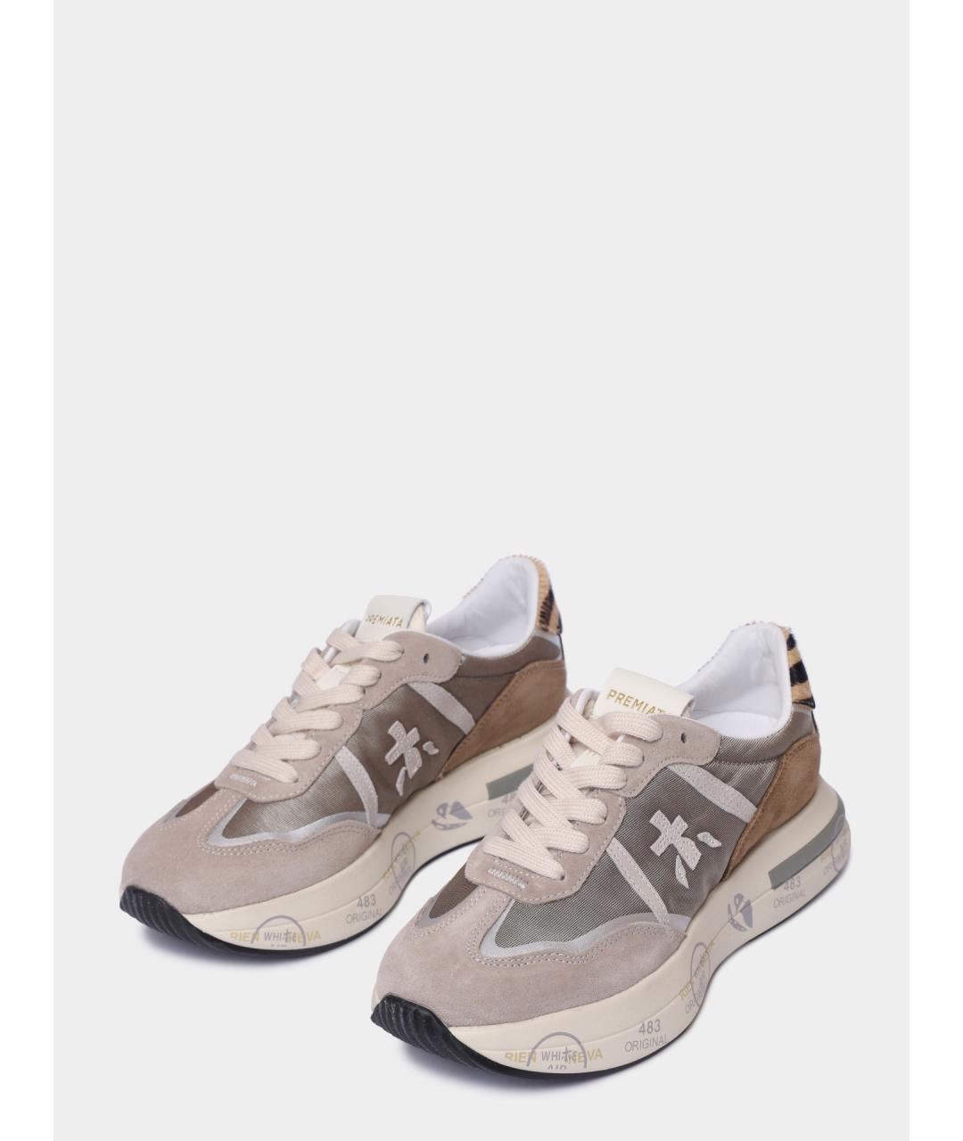 PREMIATA Мульти замшевые кроссовки, фото 2