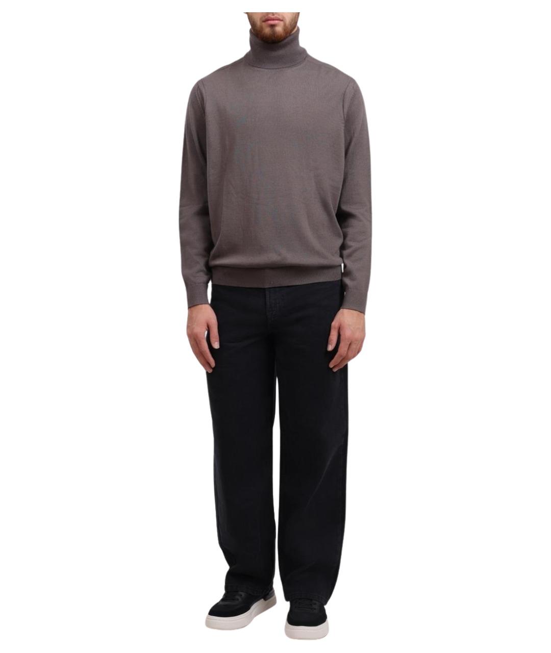 ARMANI EXCHANGE Серый джемпер / свитер, фото 2