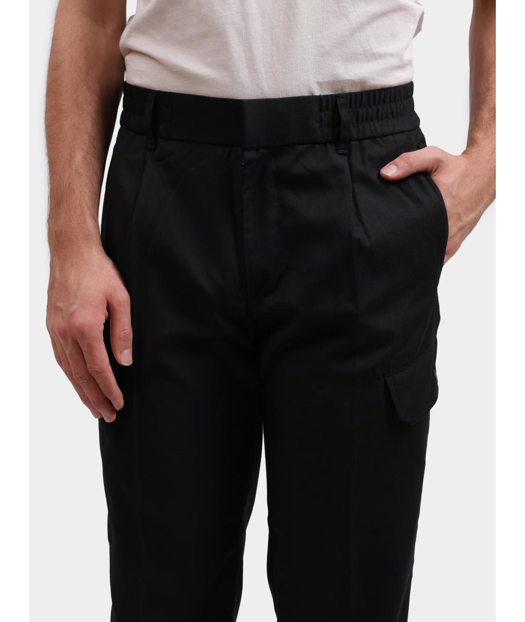 ARMANI EXCHANGE Черные повседневные брюки, фото 4