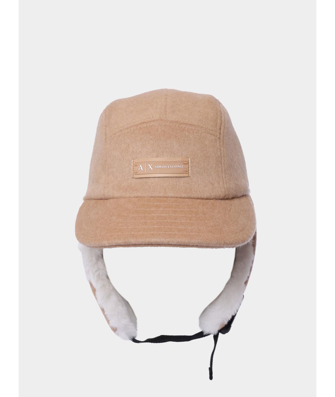 ARMANI EXCHANGE Бежевая кепка, фото 4