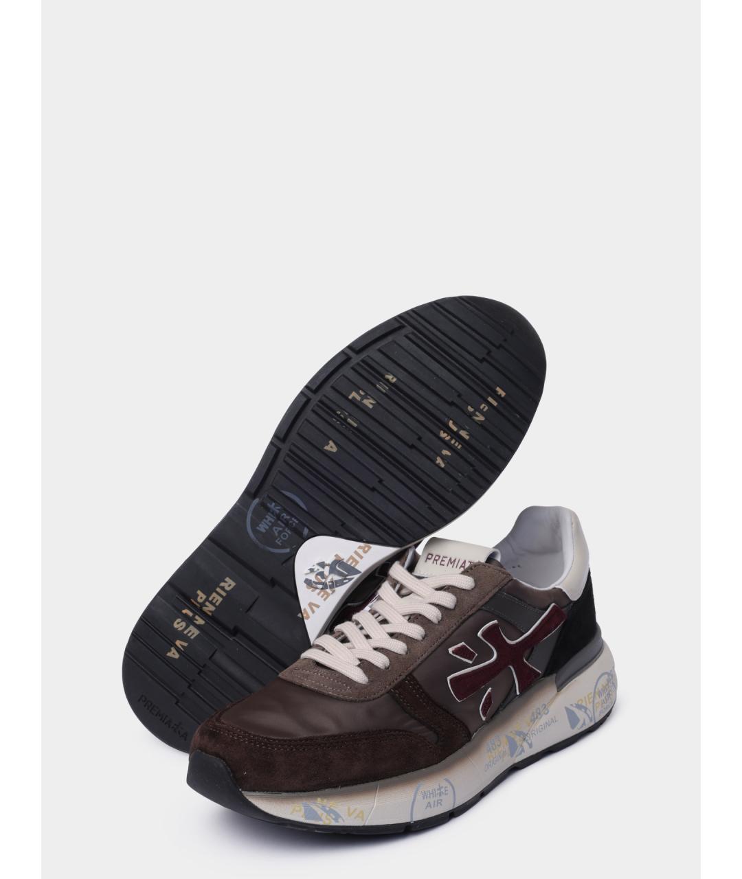 PREMIATA Замшевые низкие кроссовки / кеды, фото 4