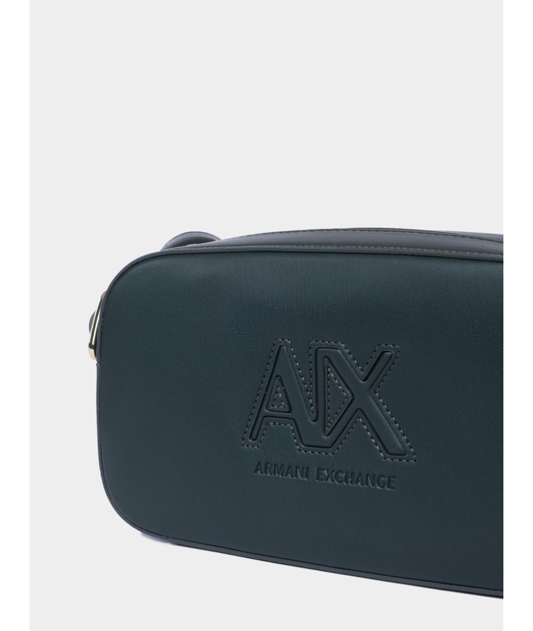 ARMANI EXCHANGE Зеленая сумка через плечо, фото 4