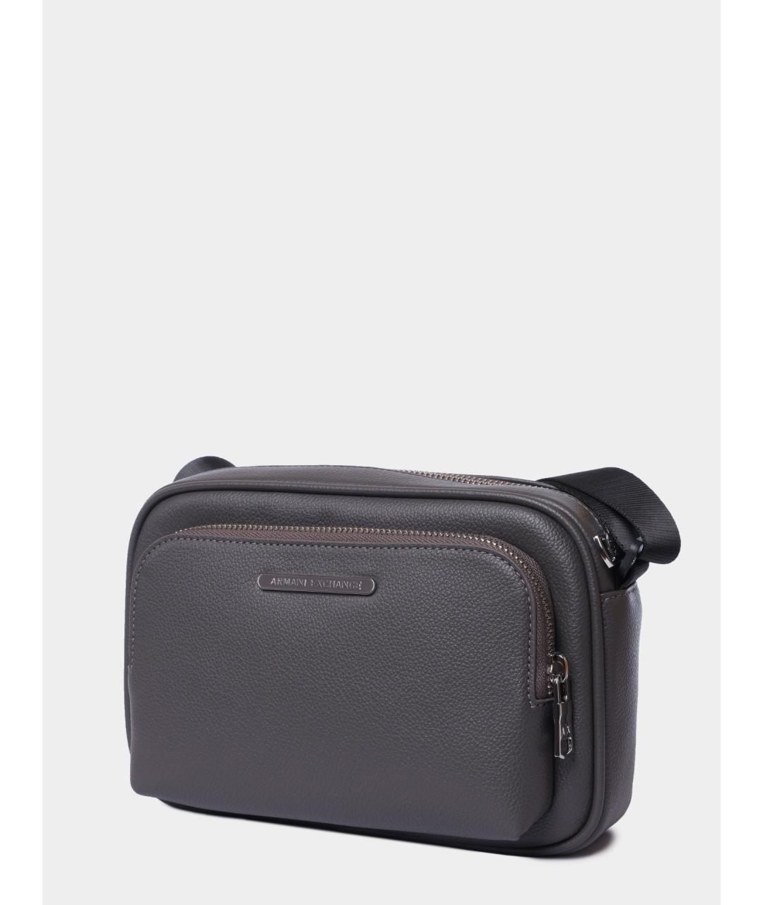 ARMANI EXCHANGE Серая сумка на плечо, фото 3