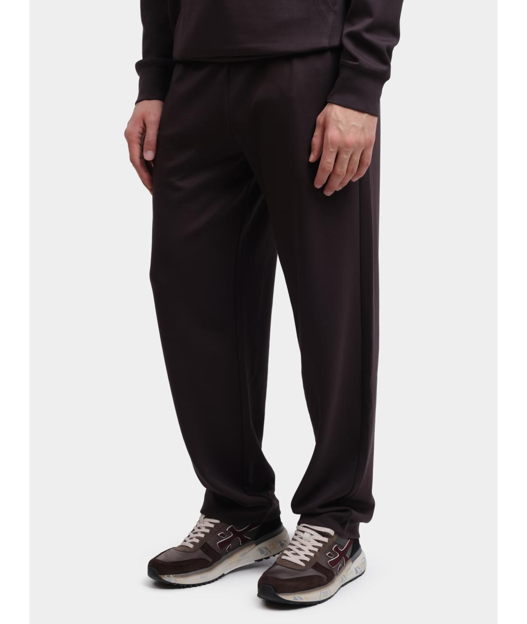 EA7 Коричневые повседневные брюки, фото 3