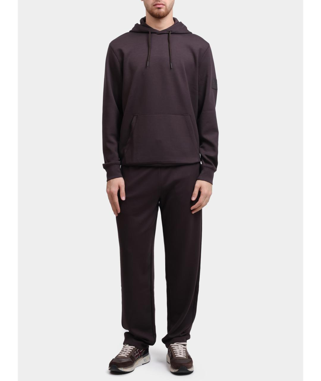 EA7 Коричневые повседневные брюки, фото 2