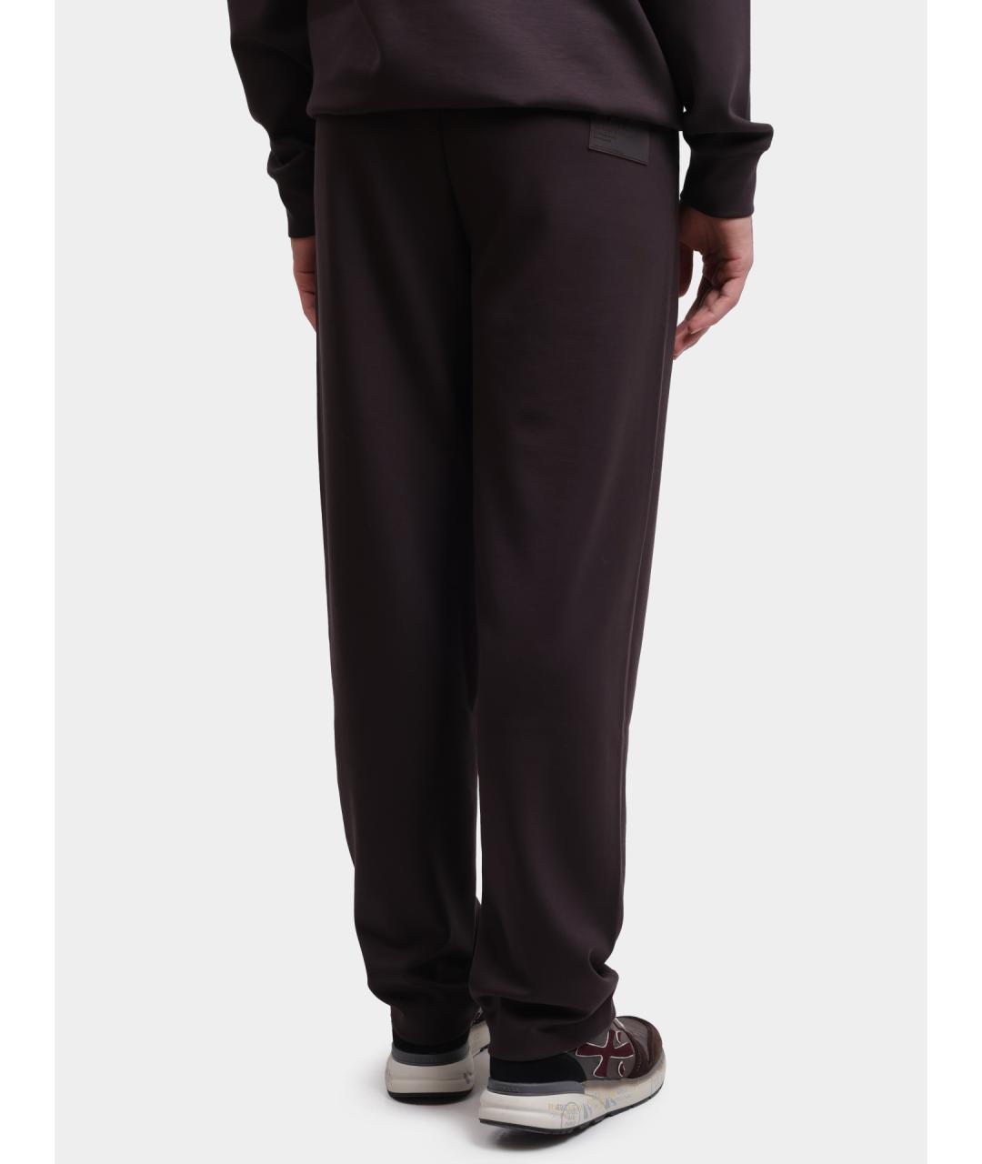 EA7 Коричневые повседневные брюки, фото 5