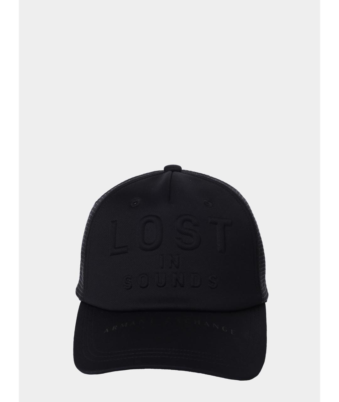 ARMANI EXCHANGE Черная кепка/бейсболка, фото 3