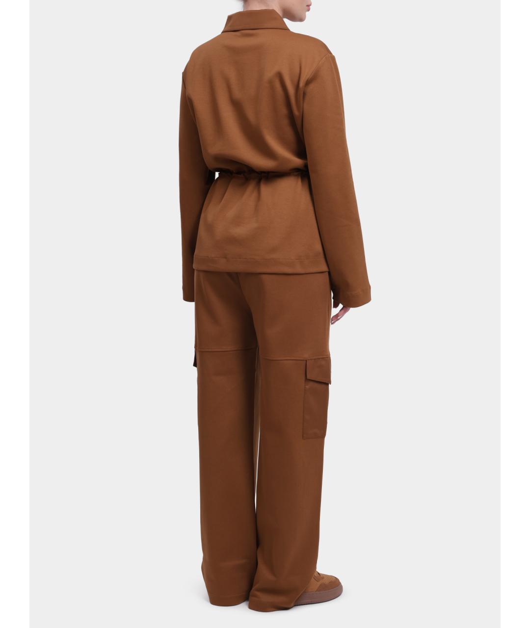 HERNO Хлопковые прямые брюки, фото 5