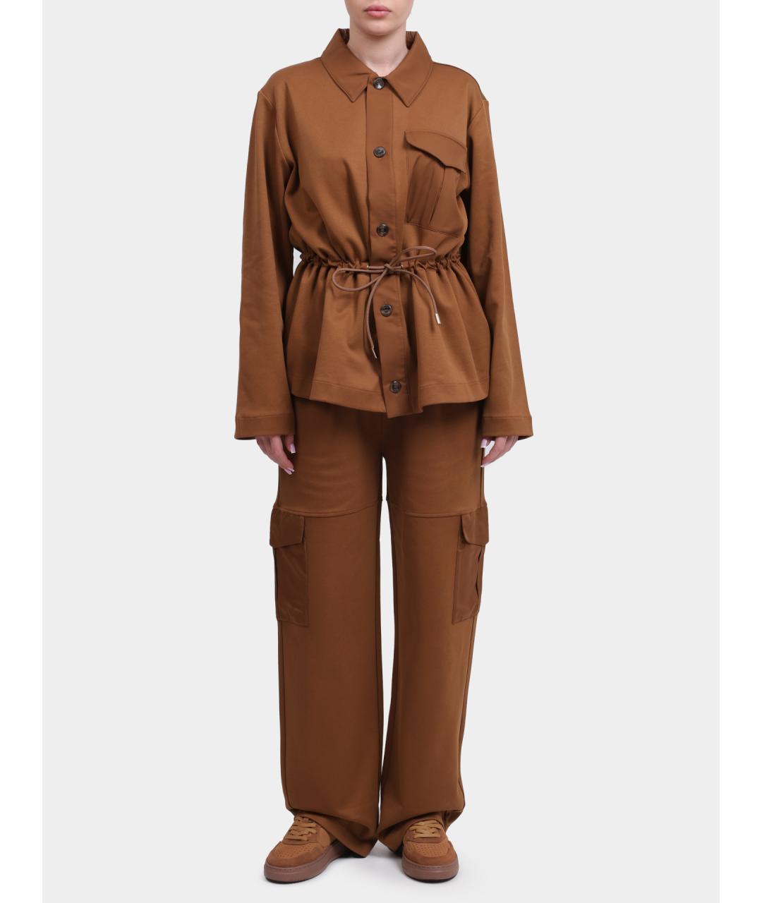 HERNO Хлопковые прямые брюки, фото 2