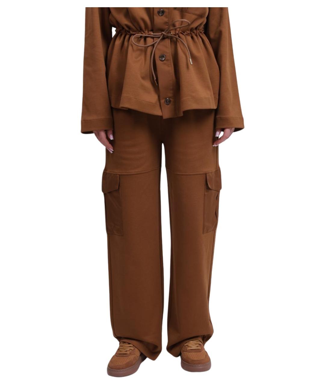 HERNO Хлопковые прямые брюки, фото 1