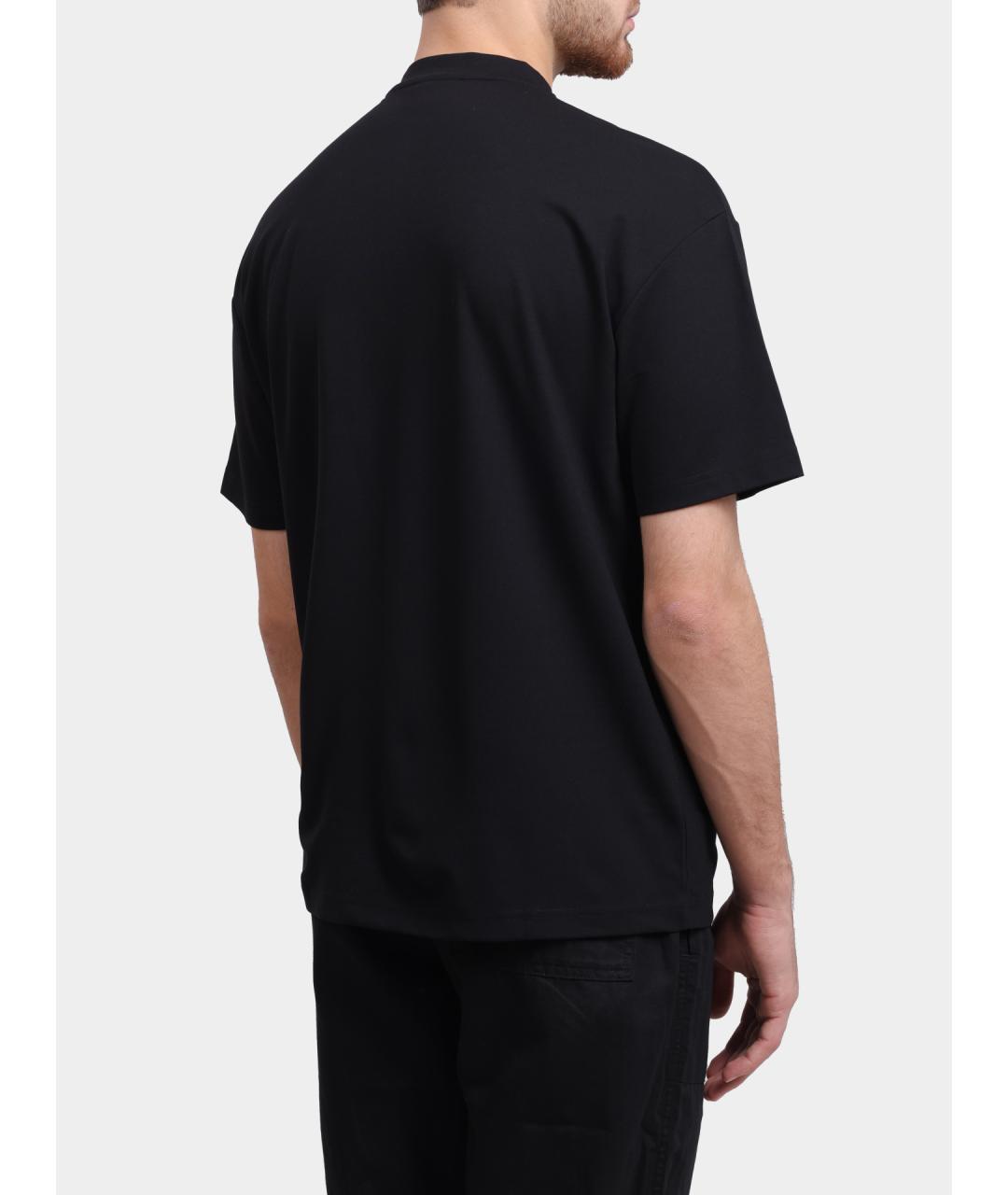 EA7 Черная футболка, фото 5