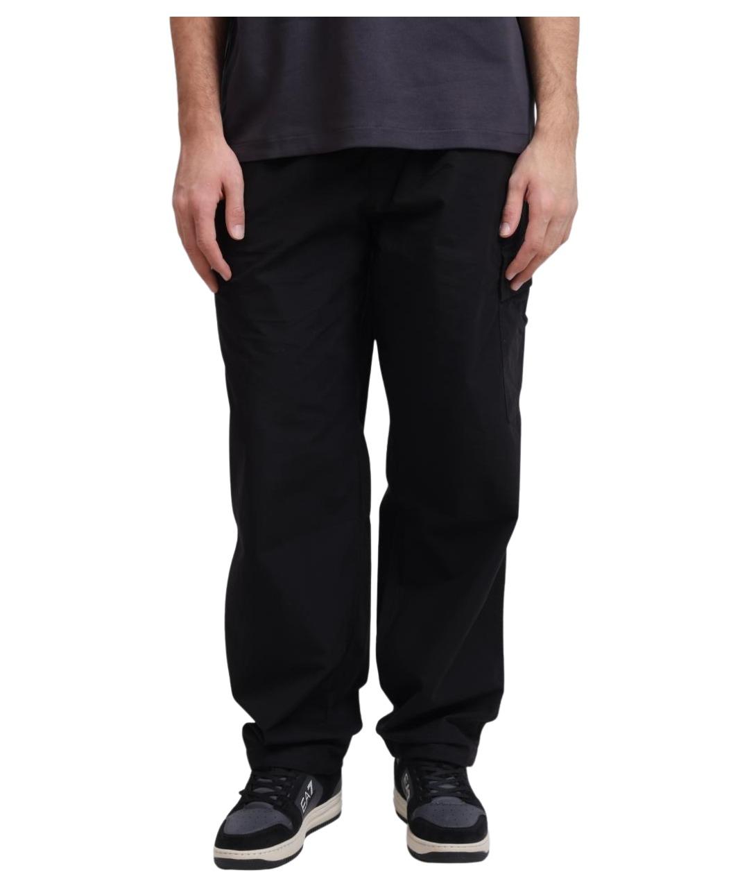 CALVIN KLEIN Черные повседневные брюки, фото 1