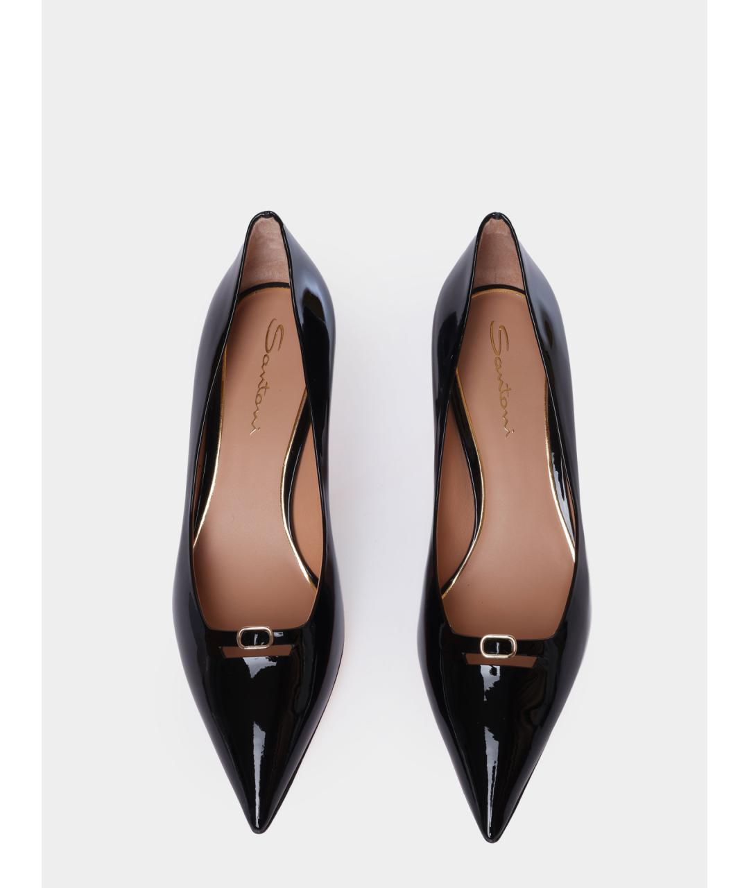 SANTONI Туфли из лакированной кожи, фото 4