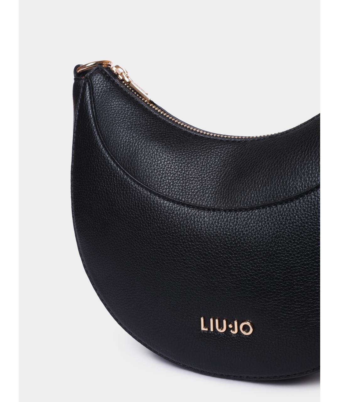 LIU JO Черная сумка через плечо, фото 4