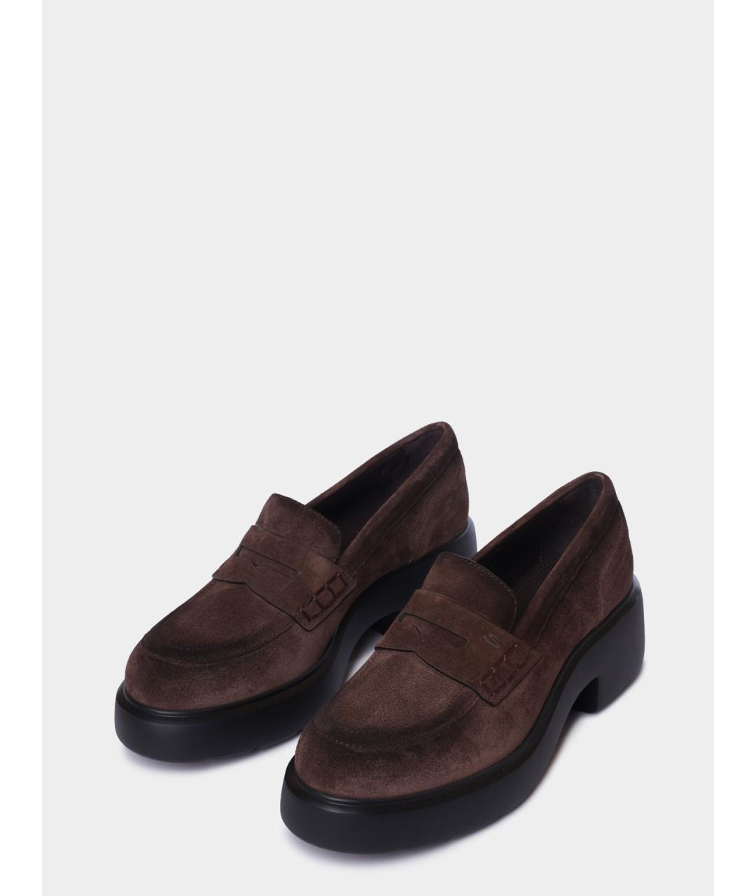 SANTONI Замшевые лоферы, фото 2