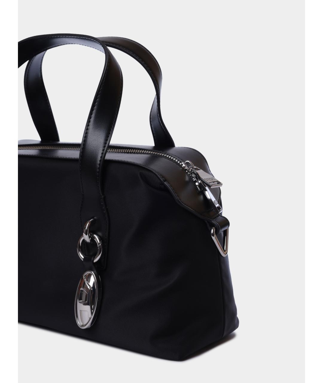 DIESEL Черная дорожная/спортивная сумка, фото 3