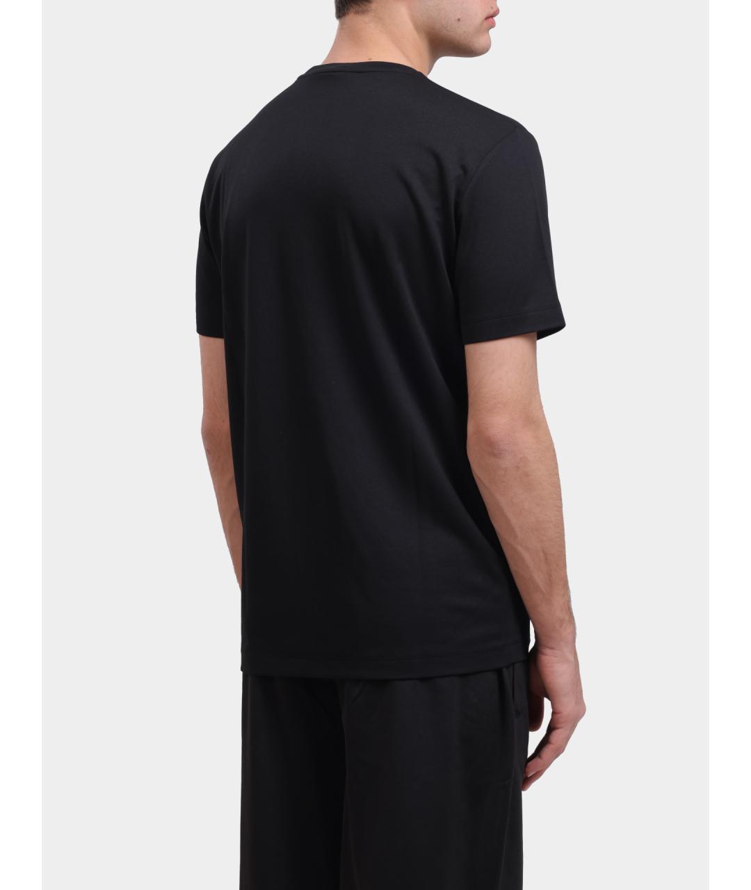 EA7 Черная футболка, фото 5