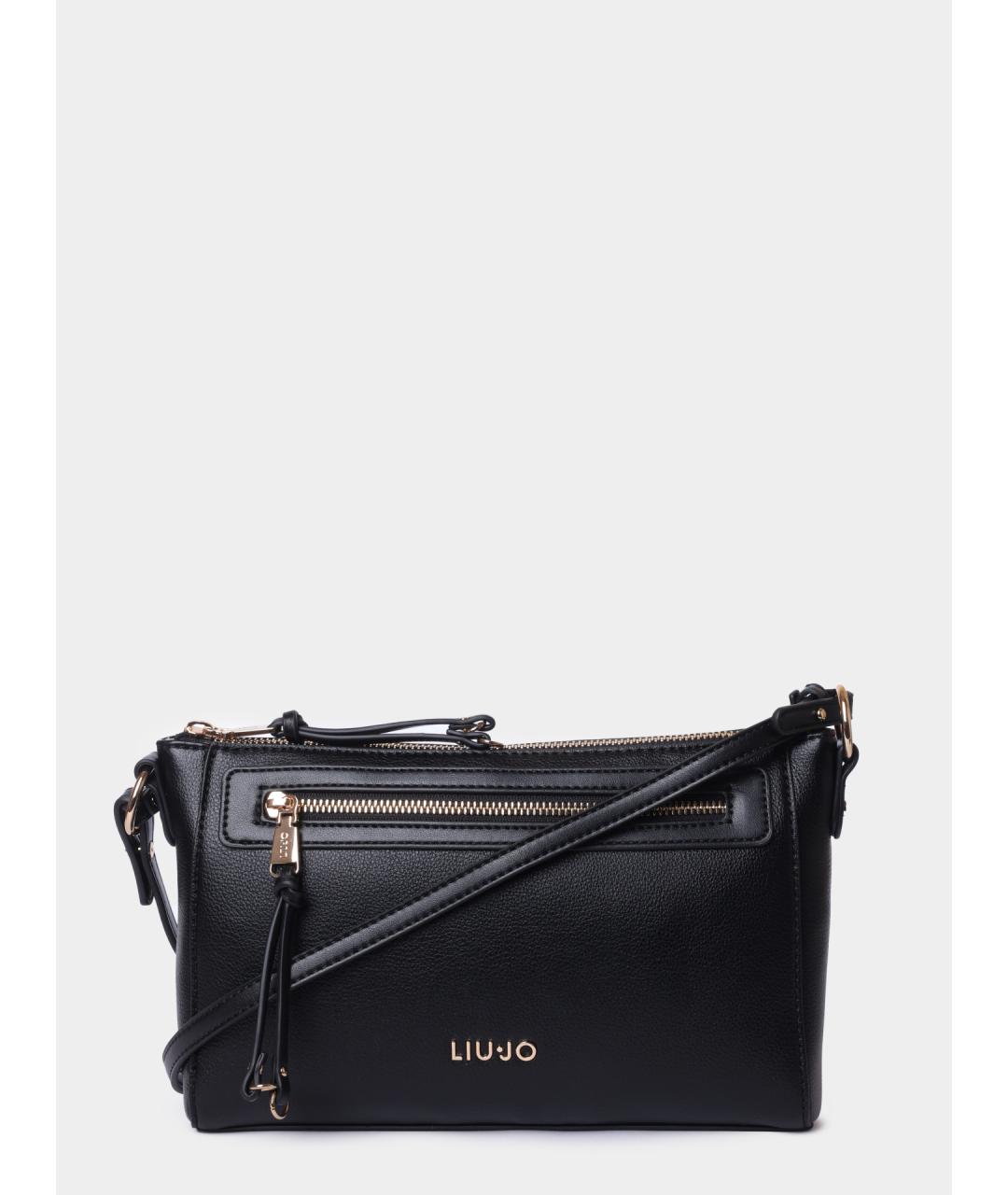 LIU JO Черная сумка через плечо, фото 2