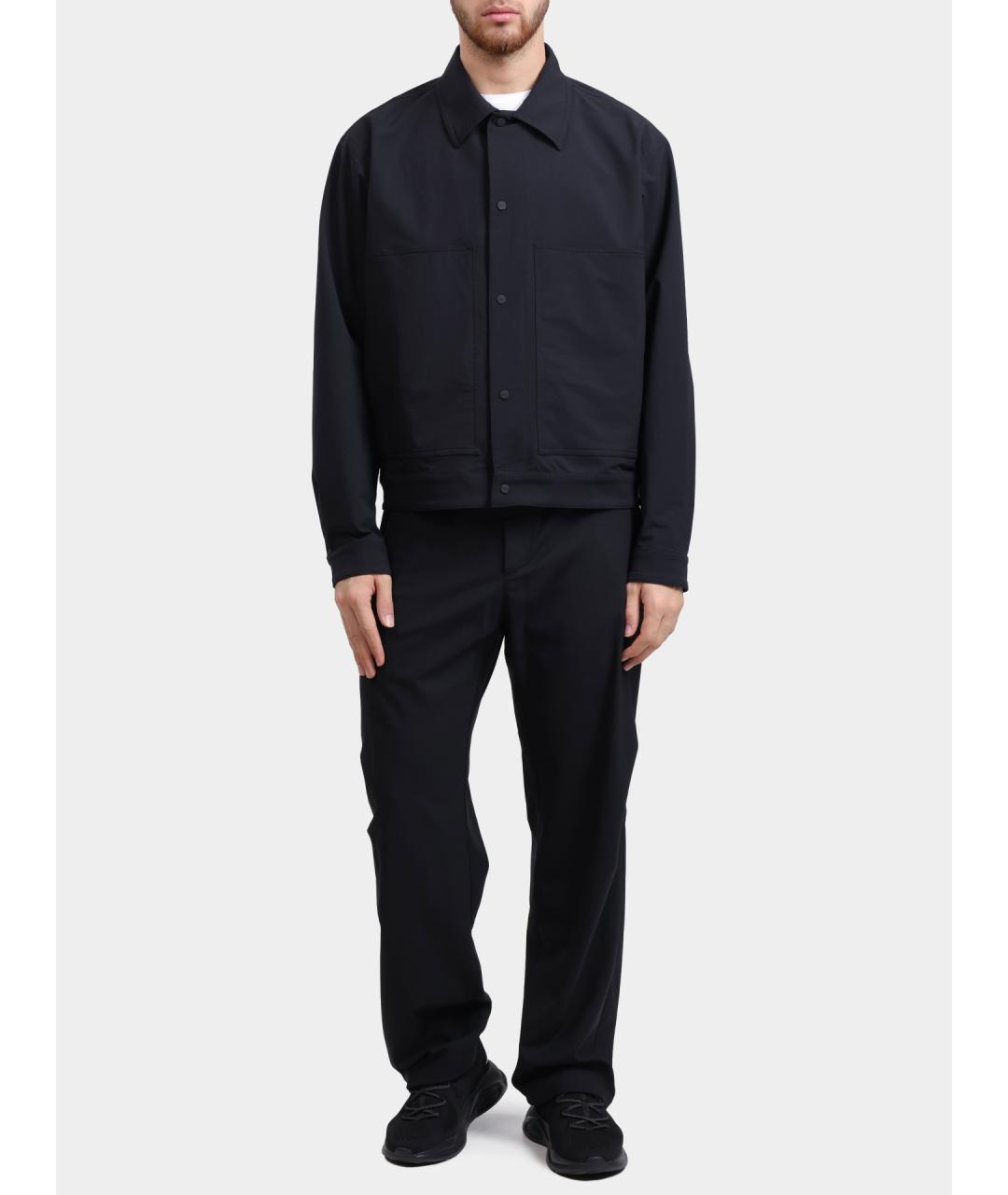 HERNO Черная куртка, фото 2