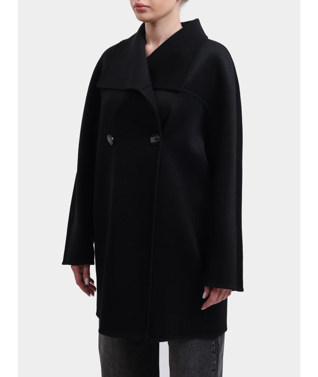 ARMANI EXCHANGE Черное пальто, фото 3