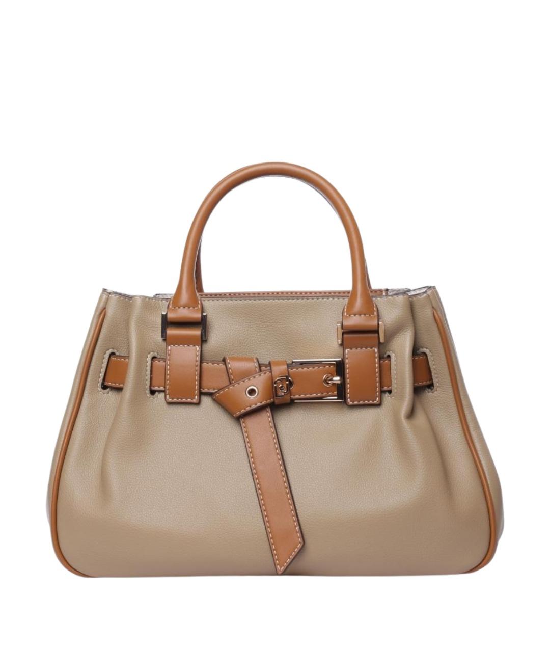 LIU JO Бежевая сумка через плечо, фото 1