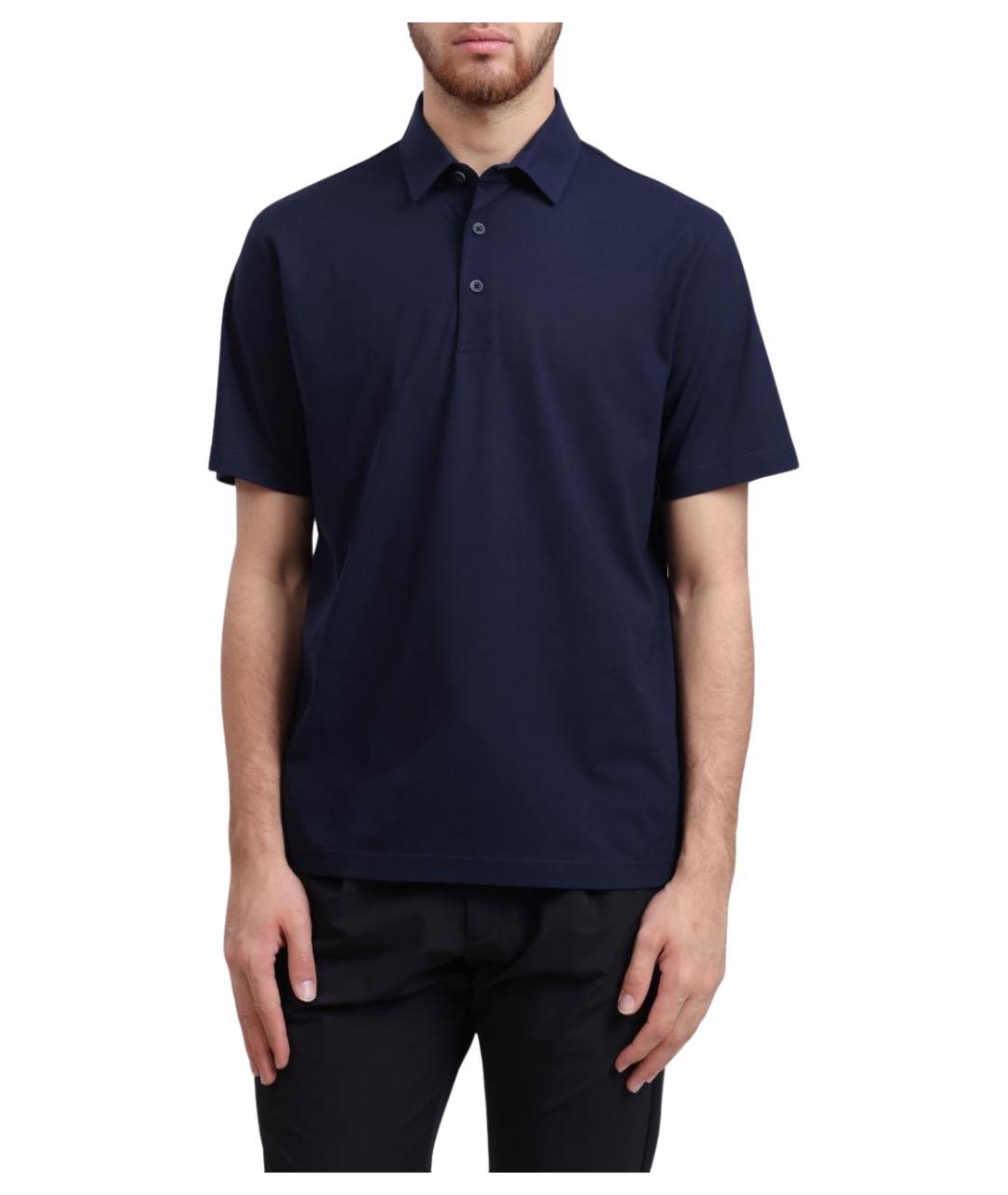 HERNO Хлопковое поло с коротким рукавом, фото 1