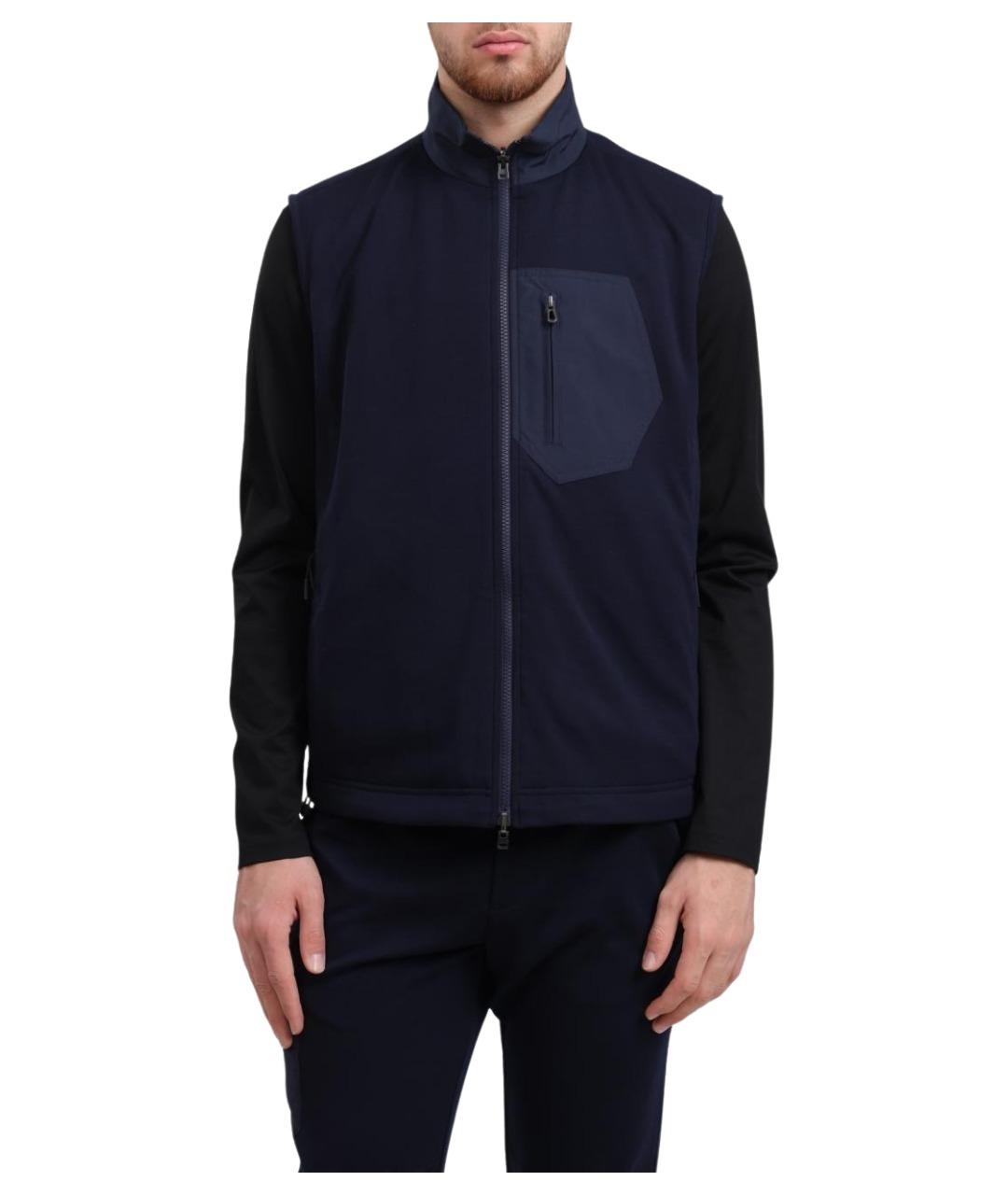 SEASE Темно-синий жилет, фото 1