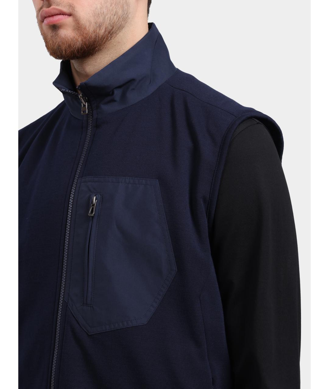 SEASE Темно-синий жилет, фото 4