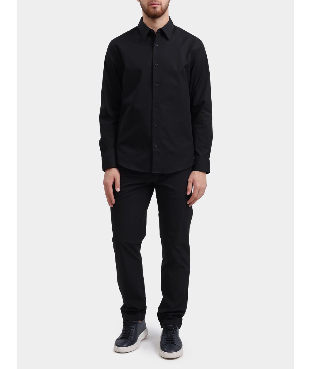 CALVIN KLEIN Черная кэжуал рубашка, фото 2