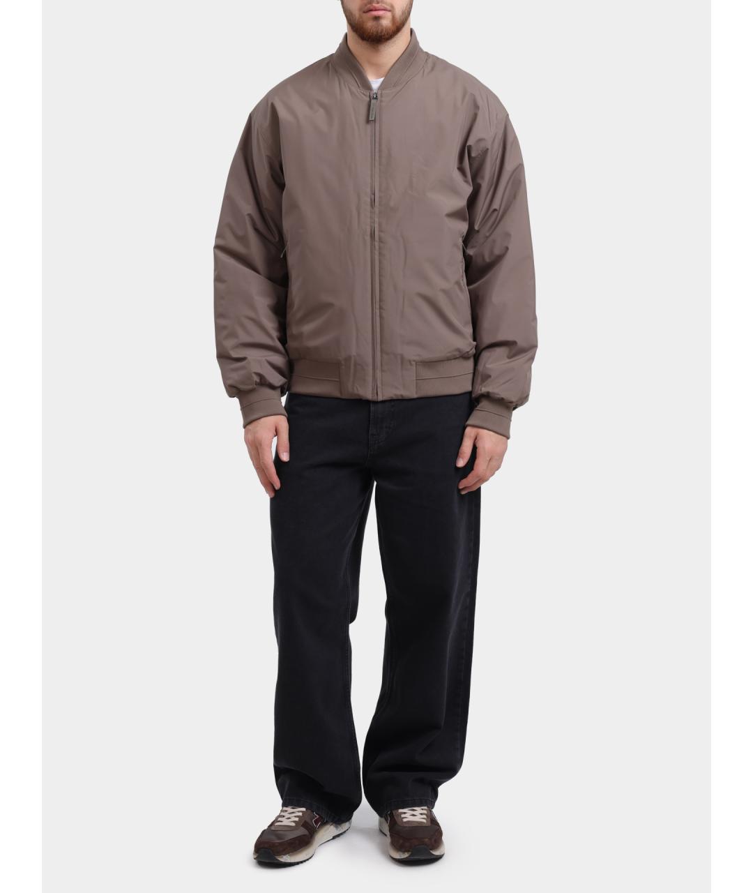 CALVIN KLEIN Коричневая куртка, фото 2