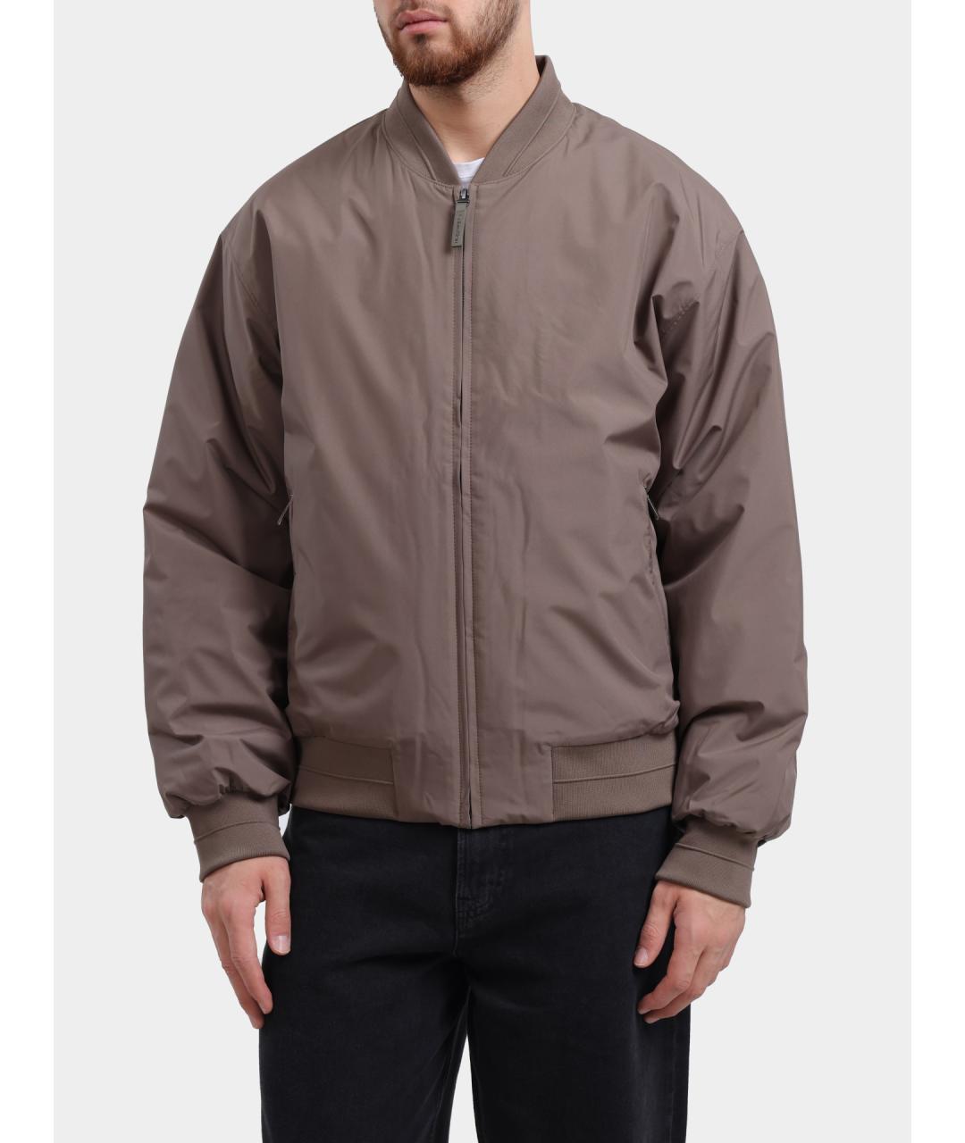 CALVIN KLEIN Коричневая куртка, фото 6