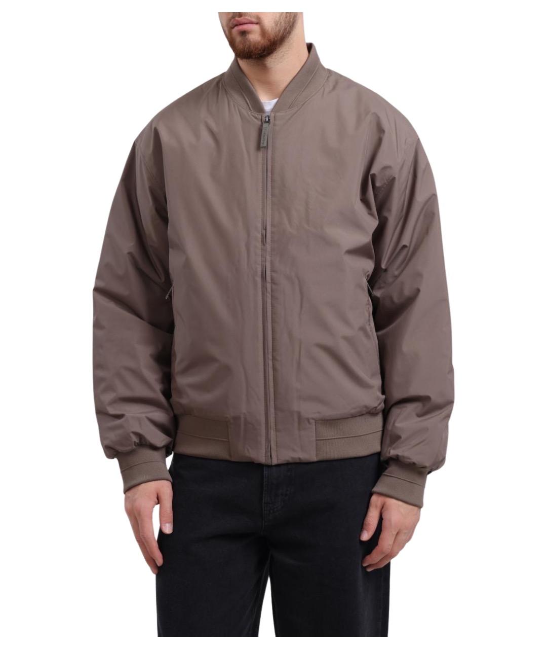 CALVIN KLEIN Коричневая куртка, фото 1