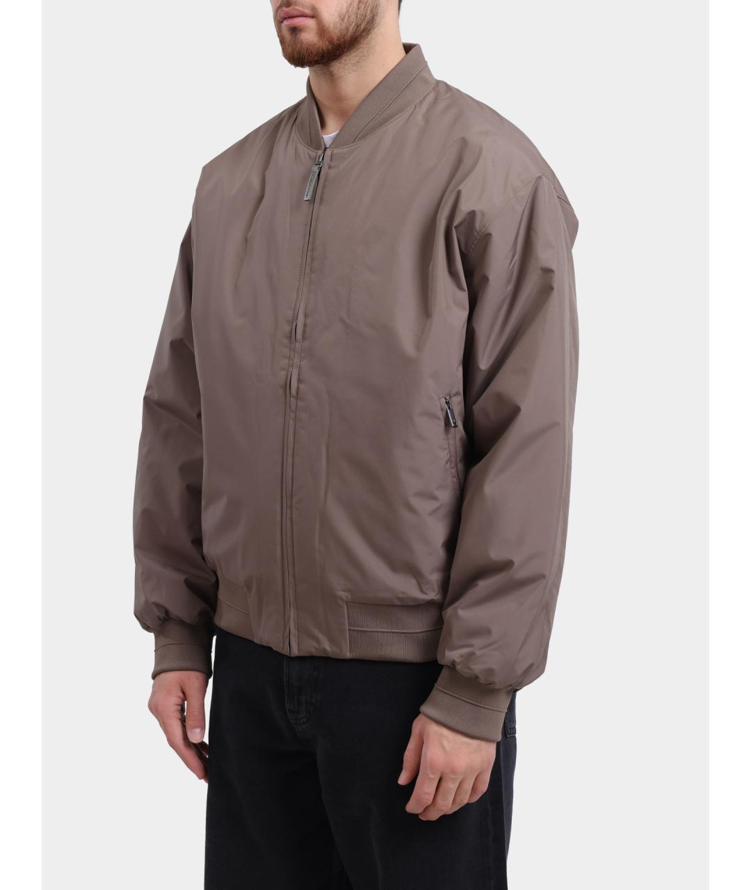 CALVIN KLEIN Коричневая куртка, фото 3