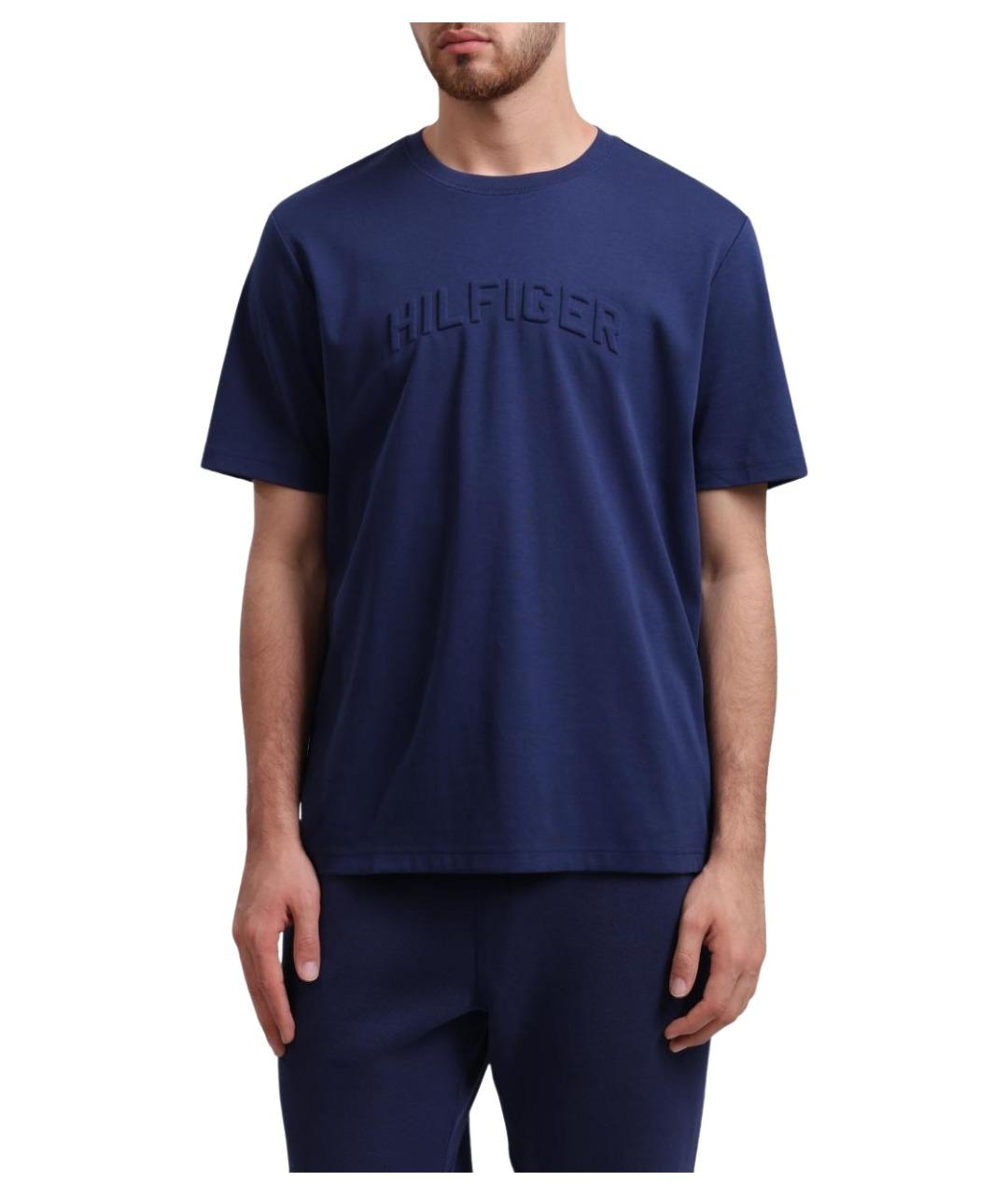 TOMMY HILFIGER Синяя футболка, фото 1