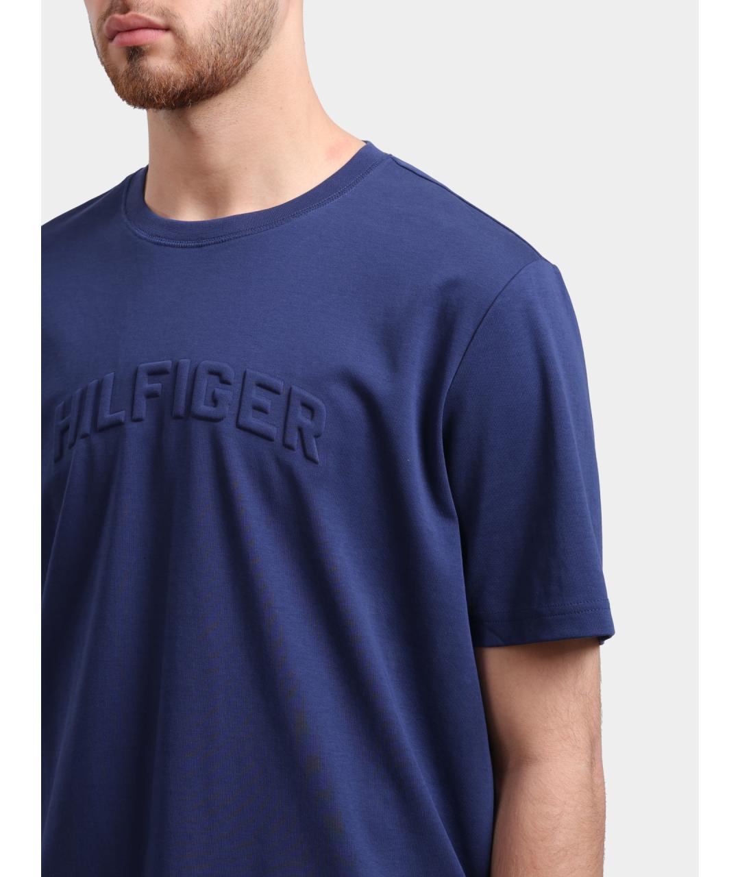 TOMMY HILFIGER Синяя футболка, фото 4